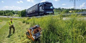 Nowy mistrz koszenia na pochyłościach