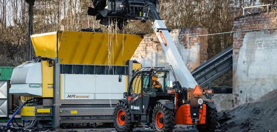 Ładowarki teleskopowe Bobcat Waste Expert