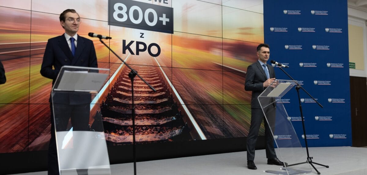 Modernizacja linii kolejowych w ramach KPO