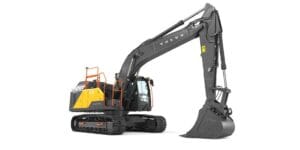 Koparka Volvo EC230 Electric – cały dzień pracy na jednym ładowaniu