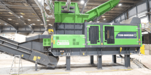 Nowy elektryczny rozdrabniacz Terex TDS 820SE