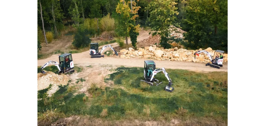 Nowe minikoparki Bobcat o masie 1-2 t