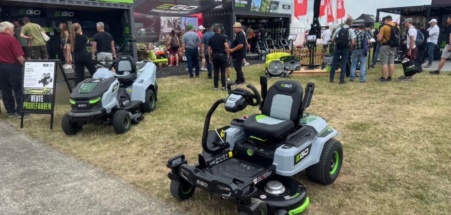 Kosiarki elektryczne na Demopark 2025