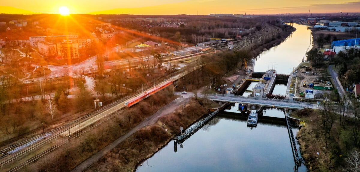 Kanał Gliwicki znaczenie dla transportu i gospodarki wodnej