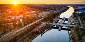 Kanał Gliwicki znaczenie dla transportu i&nbsp;gospodarki wodnej