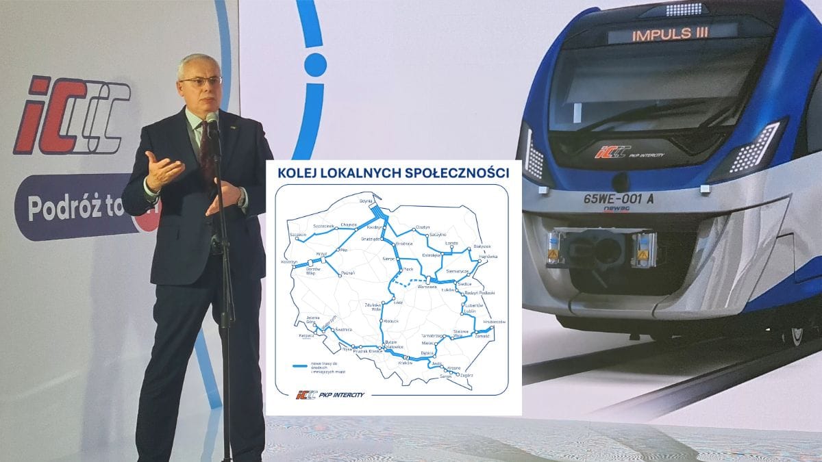 PKP Intercity uruchamia nowe trasy. Gdzie wróci kolej? MAPA