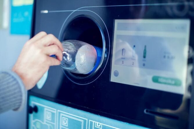 Recyklomaty w systemie kaucyjnym