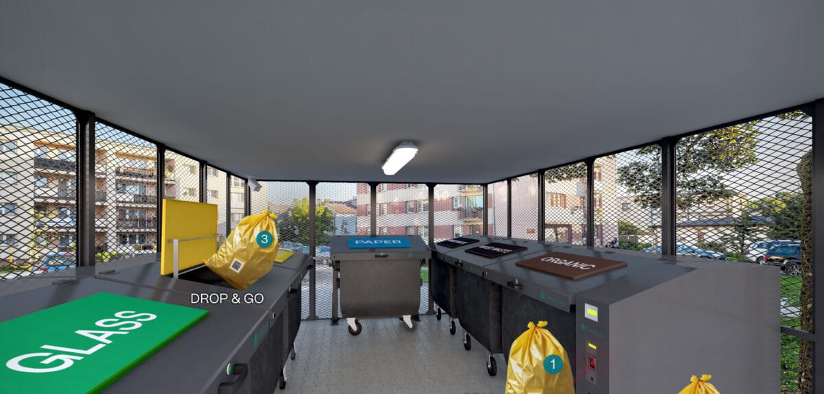 Drop&Go Waste House ze Złotym Medalem POLECO