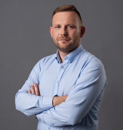 Tomasz Rybak ekspert rynku ciągników DEo Agritrac