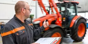 Przegląd Kubota po gwarancji. Jak Kubota ogranicza ryzyko przestoju w&nbsp;pracy komunalnej?