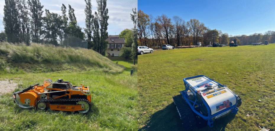 Pielęgnacja zieleni w trudnym terenie: koszenie autonomiczne