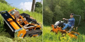 Kosiarka z operatorem czy zdalnie sterowana? Co wybrać do pracy w trudnym terenie?