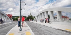 Nowy most w Głuchołazach otwarty. Miasto odbudowuje infrastrukturę po powodzi