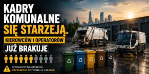 Kadry komunalne się starzeją. Kierowców i&nbsp;operatorów już brakuje